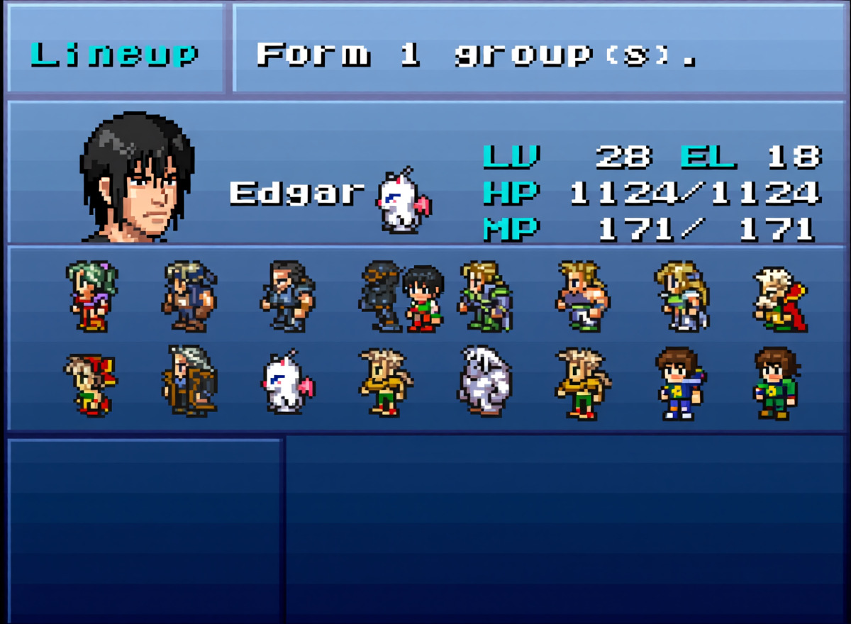 New character select